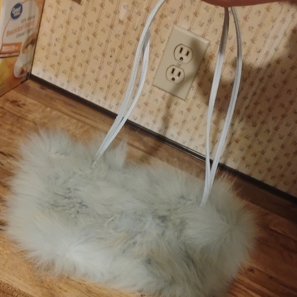 Paola by PdR Italian Leather Faux Fur Mini Tote – Made in Italy